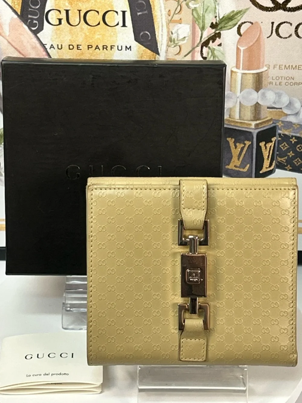 GUCCI Jackie Leather Bifold Wallet 😍🔥 - Picture 17 of 17